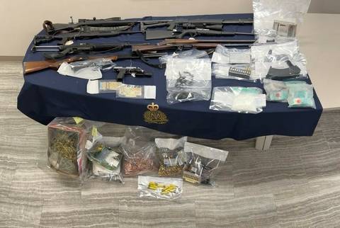 0204_rcmp_seize_drugs_firearms_ammunition_one_man_charged_bass_river_n.b