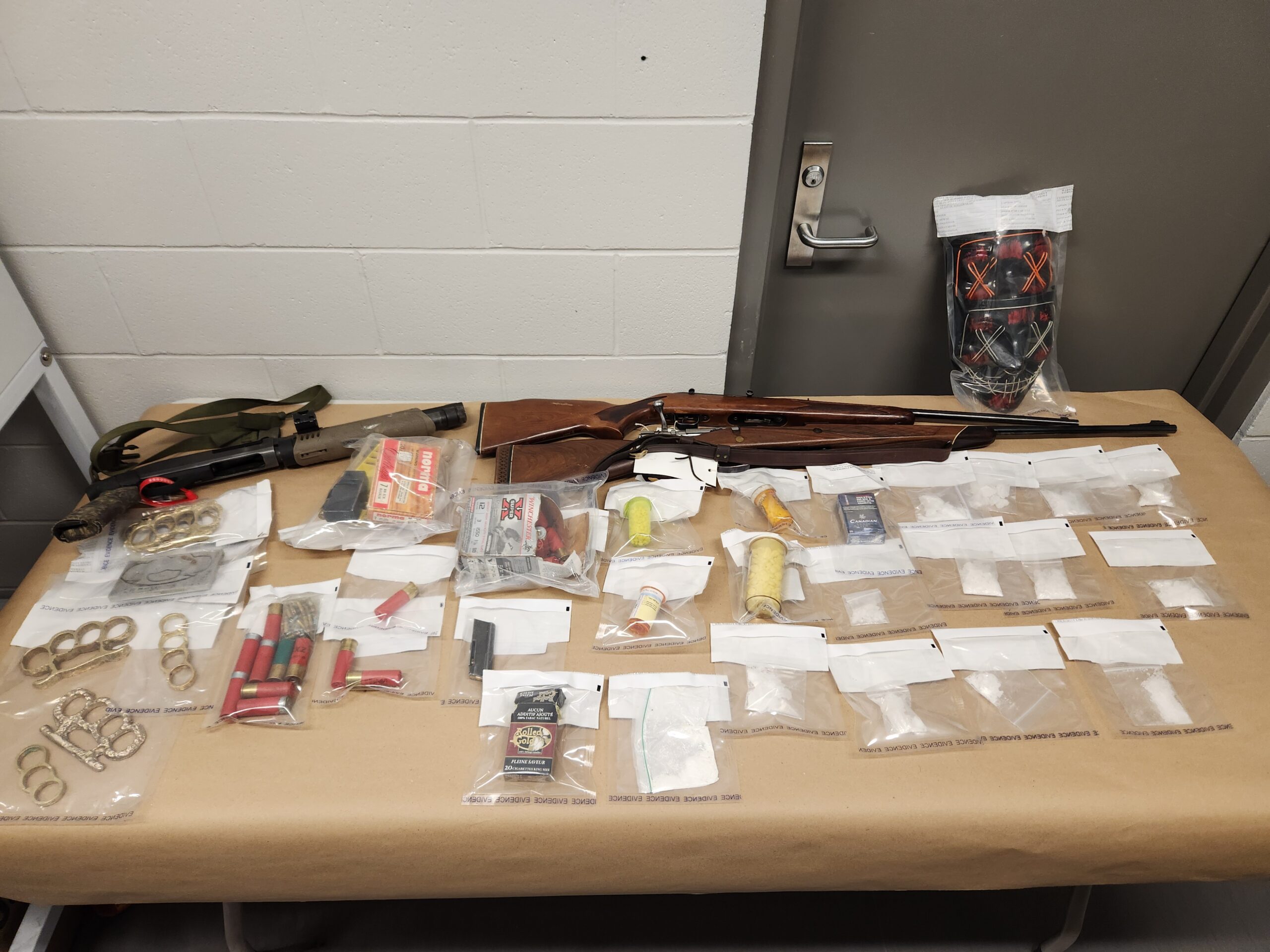 Oct. 16 Release seized items