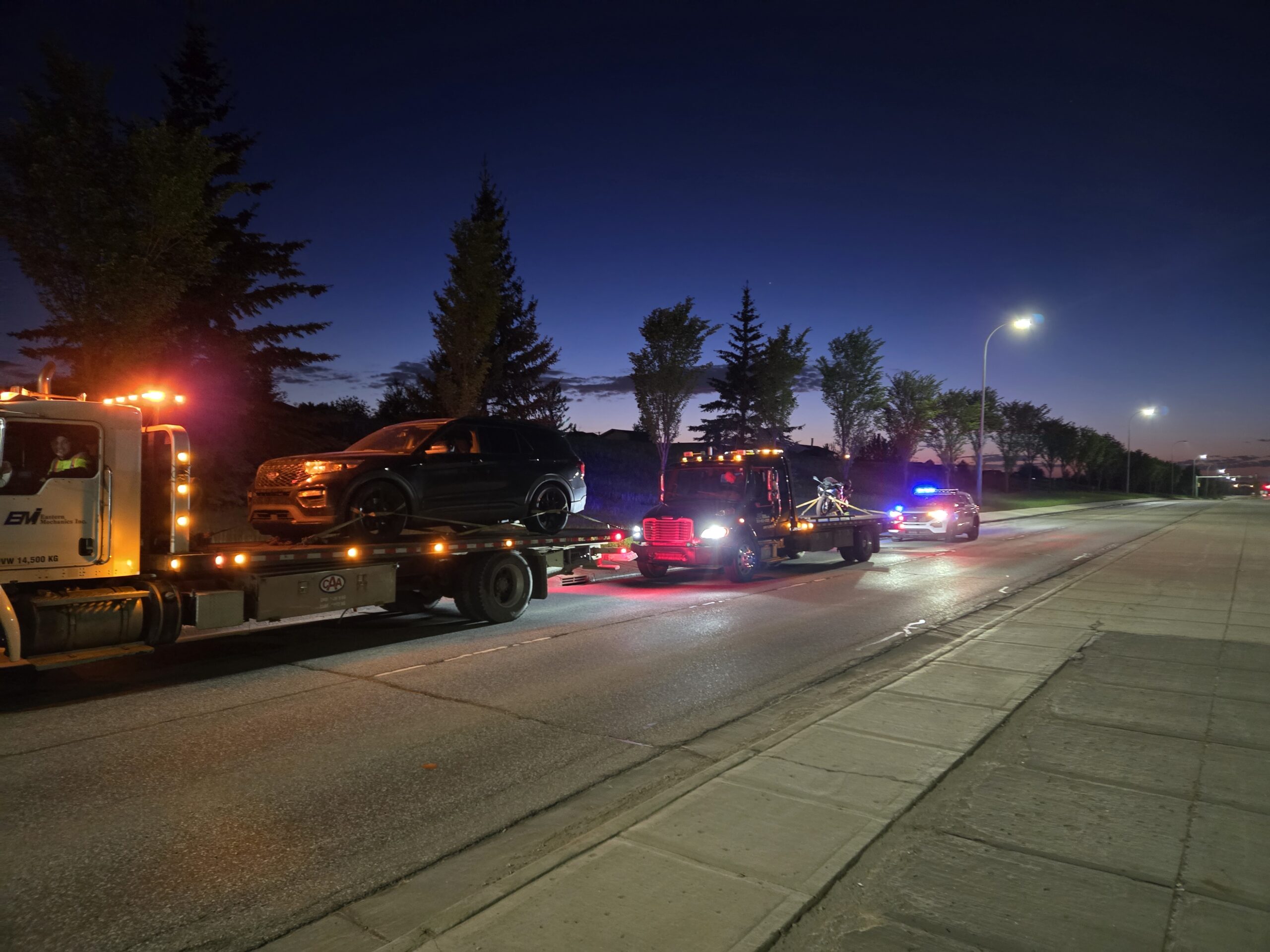 Tow of Bike and Ford
