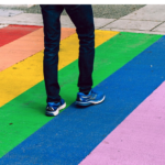 rainbow crosswalk
