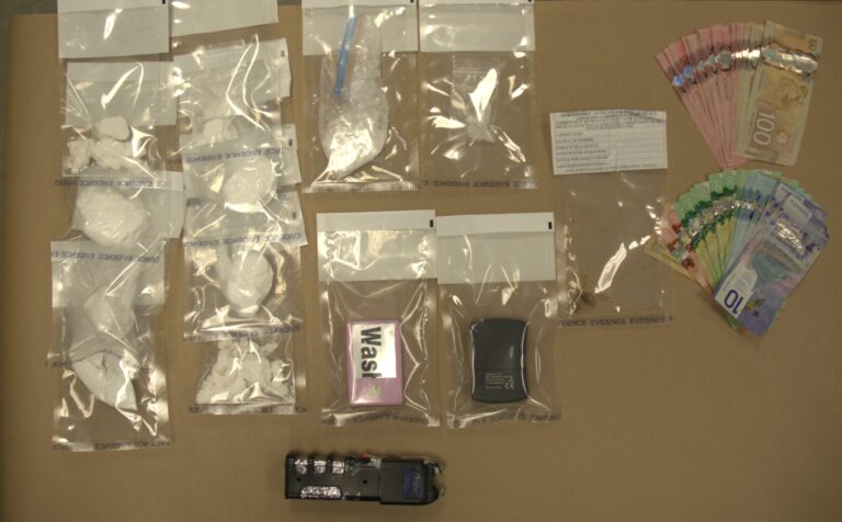 Drayton Valley seized items