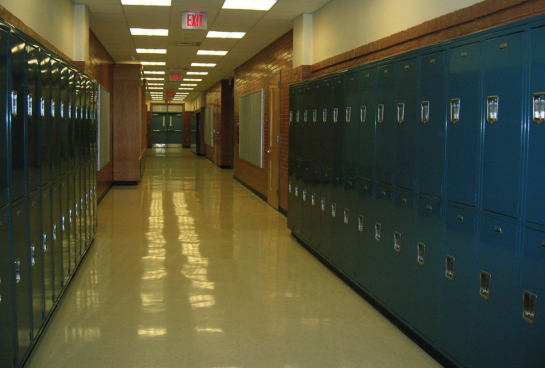 high school lockers